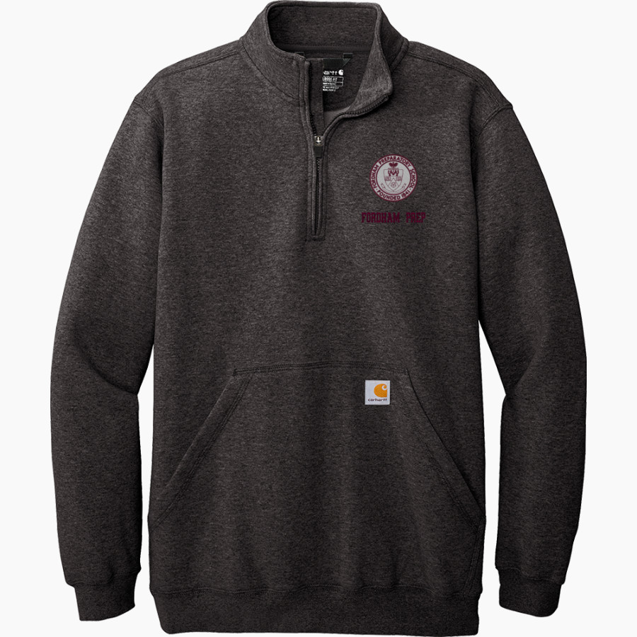 Fordham Prep Rams Online Store Carhartt Men's Midweight 1/4-Zip Mock Neck Sweatshirt
