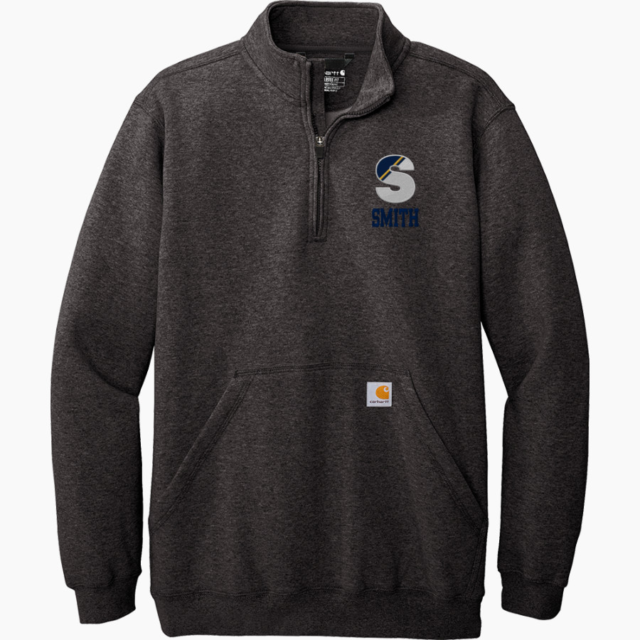 Smith Bears <span class="pdp-name-mascot">SMITH COLLEGE BEARS</span> Carhartt Men's Midweight 1/4-Zip Mock Neck Sweatshirt