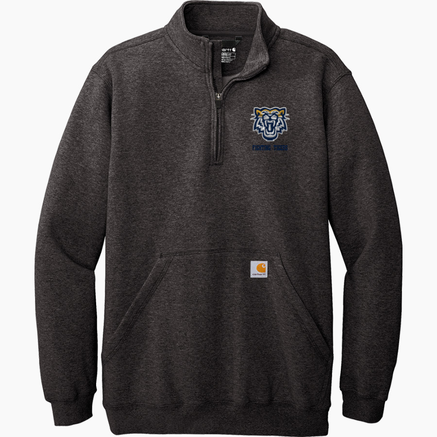 Andrew Tigers <span class="pdp-name-mascot">Andrew College Tigers</span> Carhartt Men's Midweight 1/4-Zip Mock Neck Sweatshirt