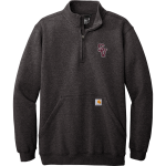 Scotts Valley Falcons <span class="pdp-name-mascot">Scotts Valley Falcons</span> Carhartt Men's Midweight 1/4-Zip Mock Neck Sweatshirt Front Thumbnail