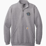 LAKE ZURICH HIGH SCHOOL BEARS <span class="pdp-name-mascot">LAKE ZURICH BEARS</span> Carhartt Men's Midweight 1/4-Zip Mock Neck Sweatshirt Front Thumbnail