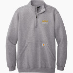 WATERLOO HIGH SCHOOL PIRATES <span class="pdp-name-mascot">WATERLOO PIRATES</span> Carhartt Men's Midweight 1/4-Zip Mock Neck Sweatshirt Front Thumbnail