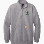 THE HOP SHOP FROGS Carhartt Men's Midweight 1/4-Zip Mock Neck Sweatshirt Front Thumbnail