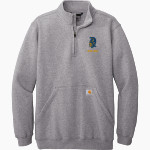 HOMESTEAD HIGH SCHOOL SPARTANS <span class="pdp-name-mascot">HOMESTEAD SPARTANS</span> Carhartt Men's Midweight 1/4-Zip Mock Neck Sweatshirt Front Thumbnail
