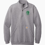 St. Mary's Dragons Carhartt Men's Midweight 1/4-Zip Mock Neck Sweatshirt Front Thumbnail