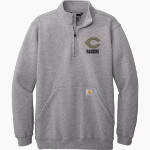 CIBOLA HIGH SCHOOL RAIDERS <span class="pdp-name-mascot">CIBOLA RAIDERS</span> Carhartt Men's Midweight 1/4-Zip Mock Neck Sweatshirt Front Thumbnail