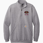 SAGINAW HIGH SCHOOL ROUGH RIDERS Carhartt Men's Midweight 1/4-Zip Mock Neck Sweatshirt Front Thumbnail