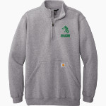St. Mary's Dragons Carhartt Men's Midweight 1/4-Zip Mock Neck Sweatshirt Front Thumbnail