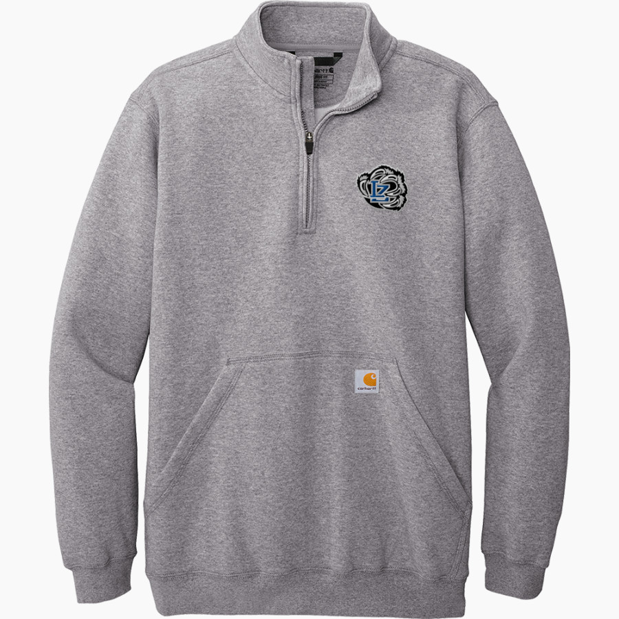 LAKE ZURICH HIGH SCHOOL BEARS <span class="pdp-name-mascot">LAKE ZURICH BEARS</span> Carhartt Men's Midweight 1/4-Zip Mock Neck Sweatshirt