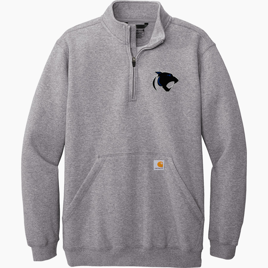 Saint Croix Central Panthers Carhartt Men's Midweight 1/4-Zip Mock Neck Sweatshirt