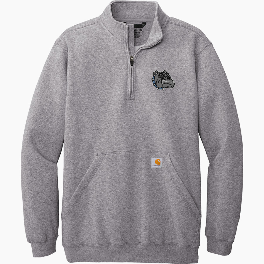 SULLIVAN WEST HIGH SCHOOL BULLDOGS <span class="pdp-name-mascot">SULLIVAN WEST BULLDOGS</span> Carhartt Men's Midweight 1/4-Zip Mock Neck Sweatshirt