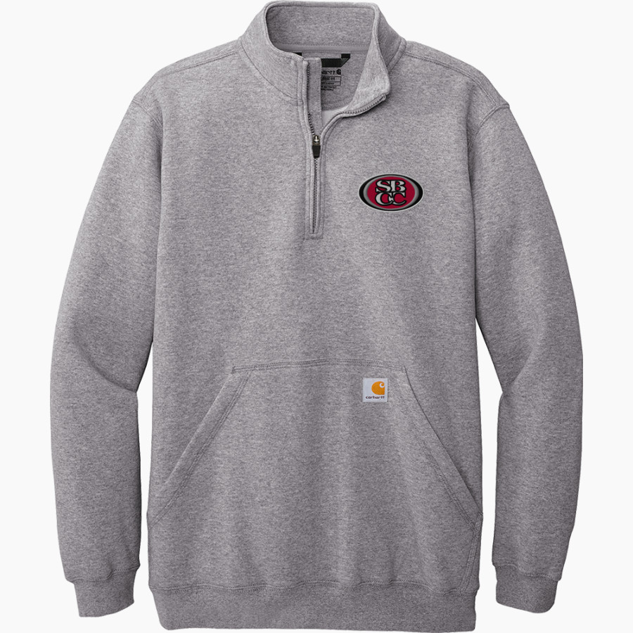 Santa Barbara Vaqueros <span class="pdp-name-mascot">Santa Barbara City College Vaqueros</span> Carhartt Men's Midweight 1/4-Zip Mock Neck Sweatshirt