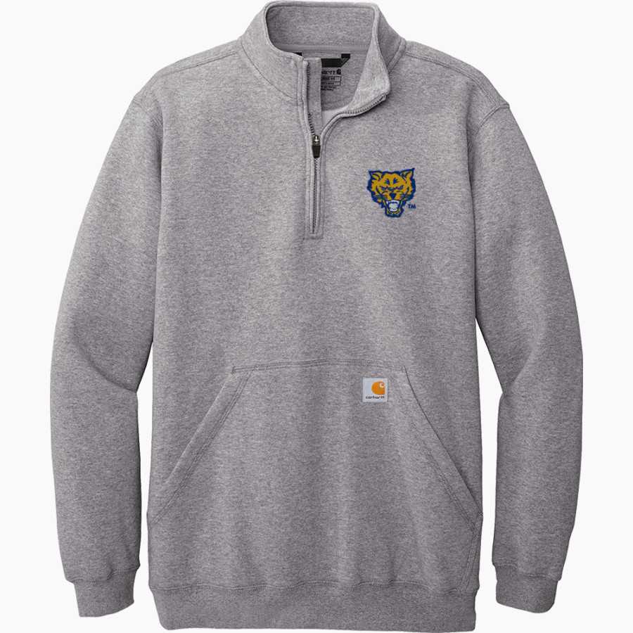 Fort Valley Wildcats <span class="pdp-name-mascot">Fort Valley Wildcats</span> Carhartt Men's Midweight 1/4-Zip Mock Neck Sweatshirt