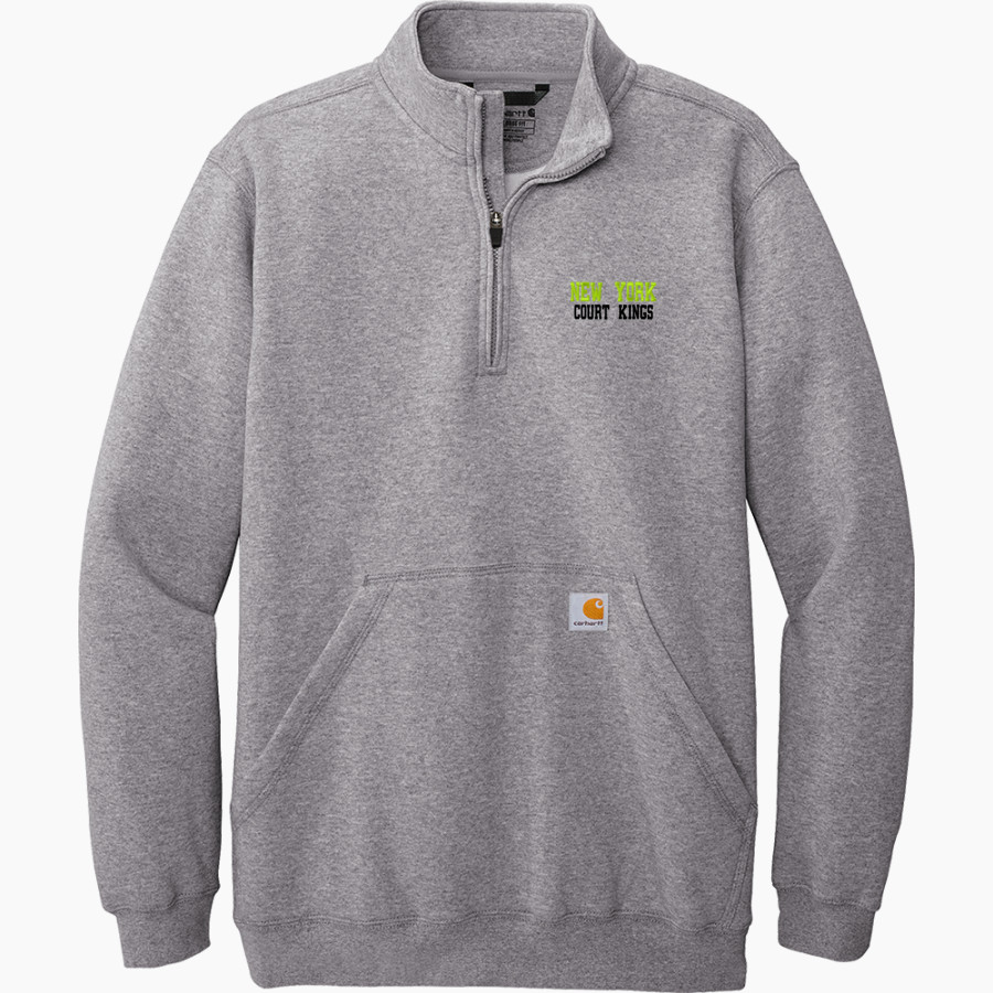 New York Court Kings <span class="pdp-name-mascot">New York Court Kings</span> Carhartt Men's Midweight 1/4-Zip Mock Neck Sweatshirt