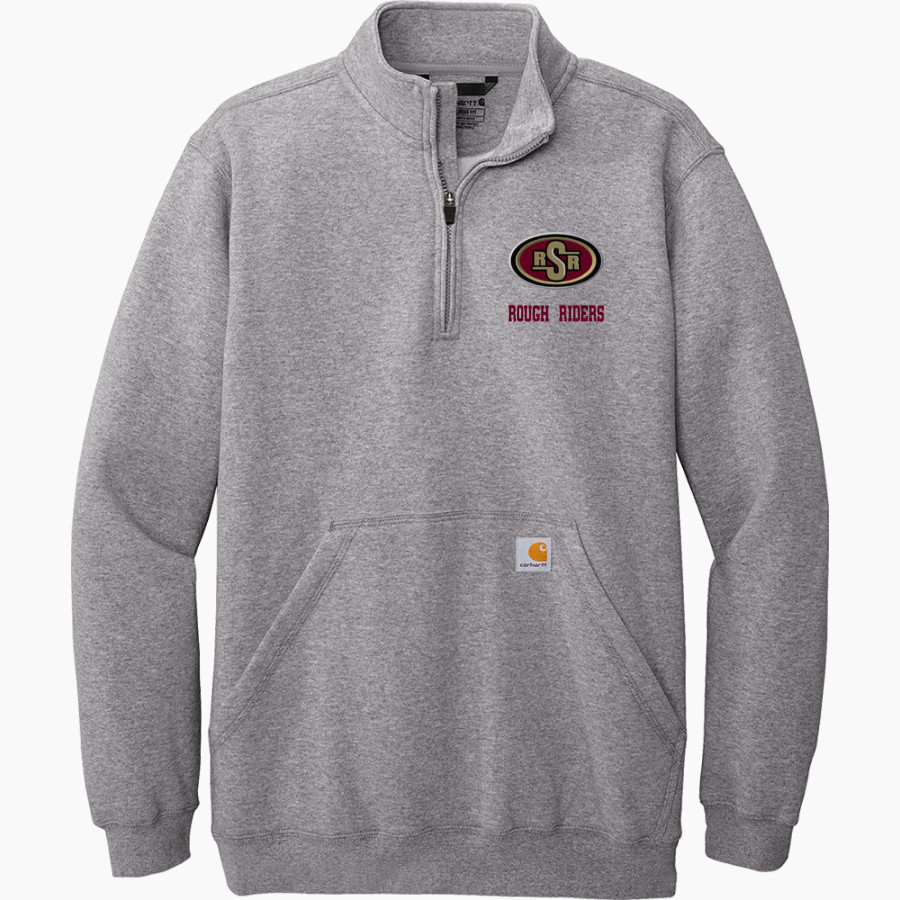 SAGINAW HIGH SCHOOL ROUGH RIDERS Carhartt Men's Midweight 1/4-Zip Mock Neck Sweatshirt