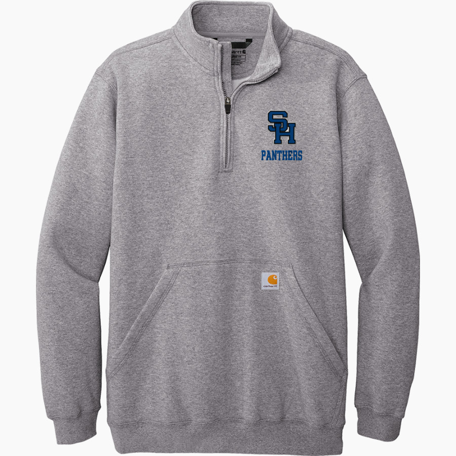 Spring Hill Panthers <span class="pdp-name-mascot">Spring Hill Panthers</span> Carhartt Men's Midweight 1/4-Zip Mock Neck Sweatshirt
