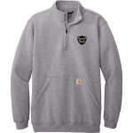COLDWATER HIGH SCHOOL CAVALIERS <span class="pdp-name-mascot">COLDWATER CAVALIERS</span> Carhartt Men's Midweight 1/4-Zip Mock Neck Sweatshirt Front Thumbnail