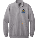 NICKERSON HIGH SCHOOL PANTHERS <span class="pdp-name-mascot">NICKERSON PANTHERS</span> Carhartt Men's Midweight 1/4-Zip Mock Neck Sweatshirt Front Thumbnail