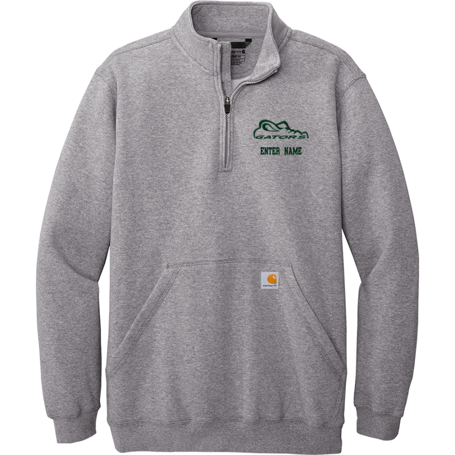 NYC LAB MUSEUM UNITED GATORS <span class="pdp-name-mascot">LMU GATORS</span> Carhartt Men's Midweight 1/4-Zip Mock Neck Sweatshirt