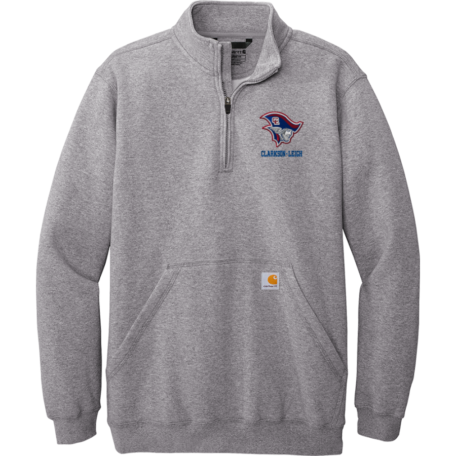 Clarkson-Leigh Patriots <span class="pdp-name-mascot">Clarkson-Leigh Patriots</span> Carhartt Men's Midweight 1/4-Zip Mock Neck Sweatshirt