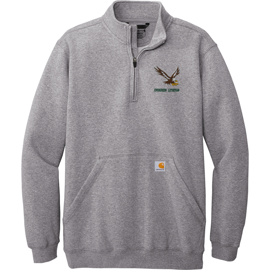 Evergreen Lutheran Eagles <span class="pdp-name-mascot">Evergreen Lutheran Eagles</span> Carhartt Men's Midweight 1/4-Zip Mock Neck Sweatshirt