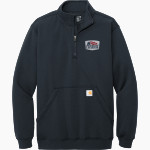 Patriot League Patriot League <span class="pdp-name-mascot">Patriot League</span> Carhartt Men's Midweight 1/4-Zip Mock Neck Sweatshirt Front Thumbnail
