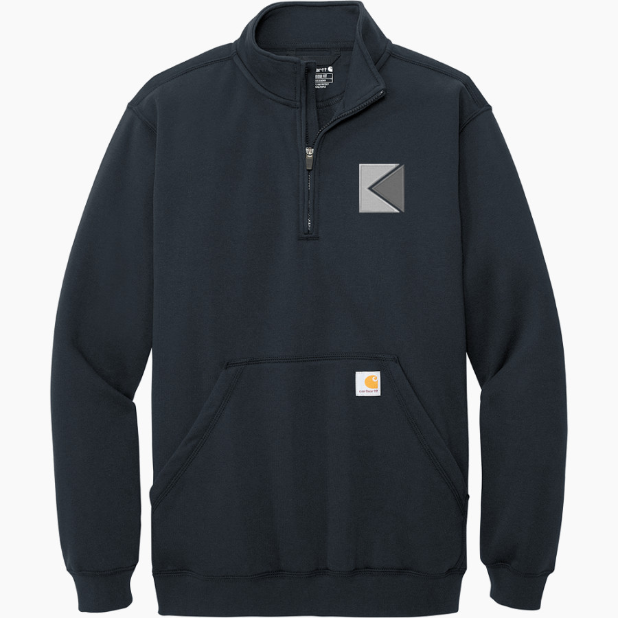 KENNY PIPE & SUPPLY Carhartt Men's Midweight 1/4-Zip Mock Neck Sweatshirt