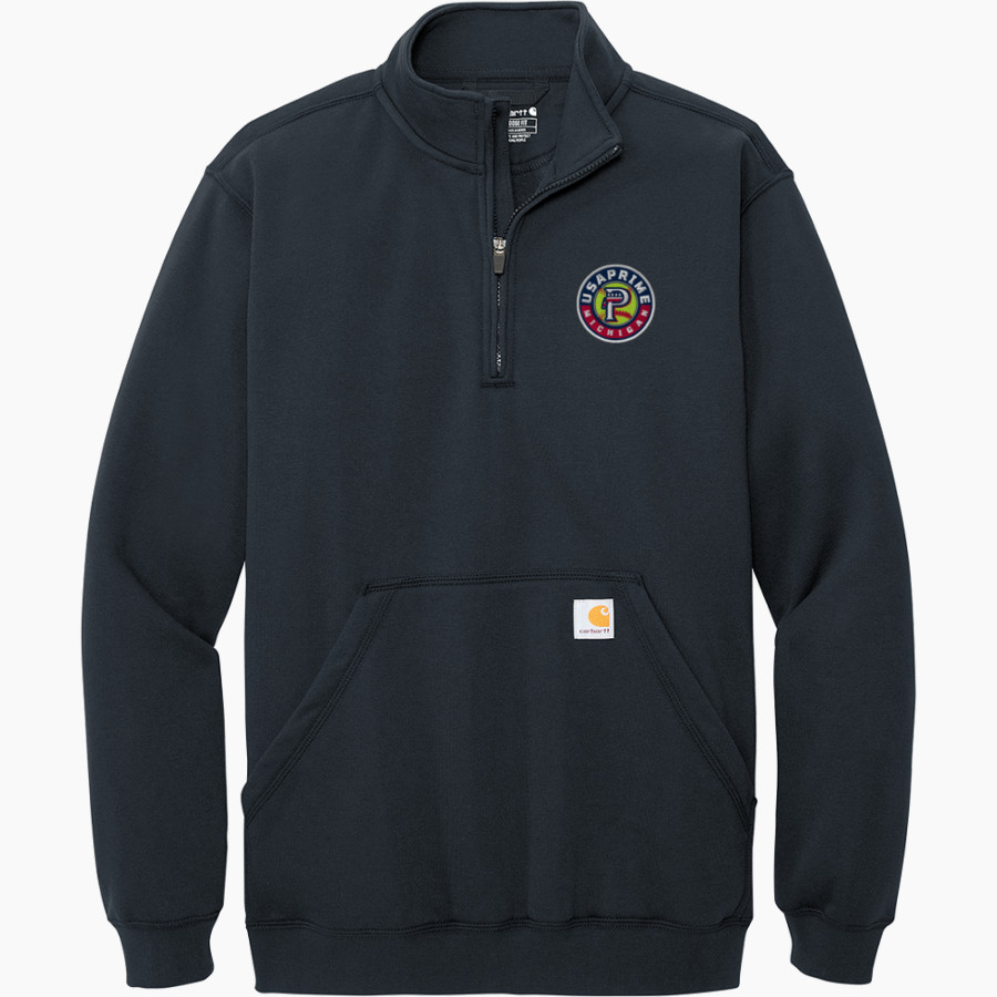 USA PRIME MICHIGAN <span class="pdp-name-mascot">USA PRIME MICHIGAN</span> Carhartt Men's Midweight 1/4-Zip Mock Neck Sweatshirt