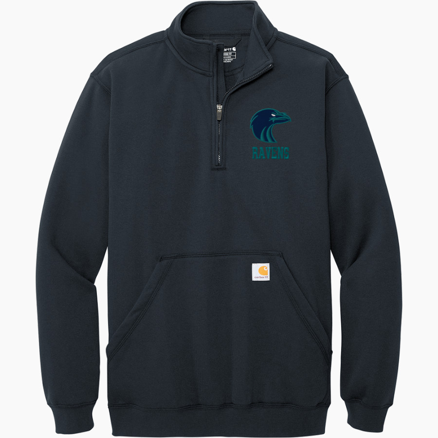 AUBURN RIVERSIDE HIGH SCHOOL RAVENS <span class="pdp-name-mascot">AUBURN RIVERSIDE RAVENS</span> Carhartt Men's Midweight 1/4-Zip Mock Neck Sweatshirt