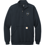 THE COLLEGE OF NEW JERSEY LIONS <span class="pdp-name-mascot">THE COLLEGE OF NEW JERSEY LIONS</span> Carhartt Men's Midweight 1/4-Zip Mock Neck Sweatshirt Front Thumbnail