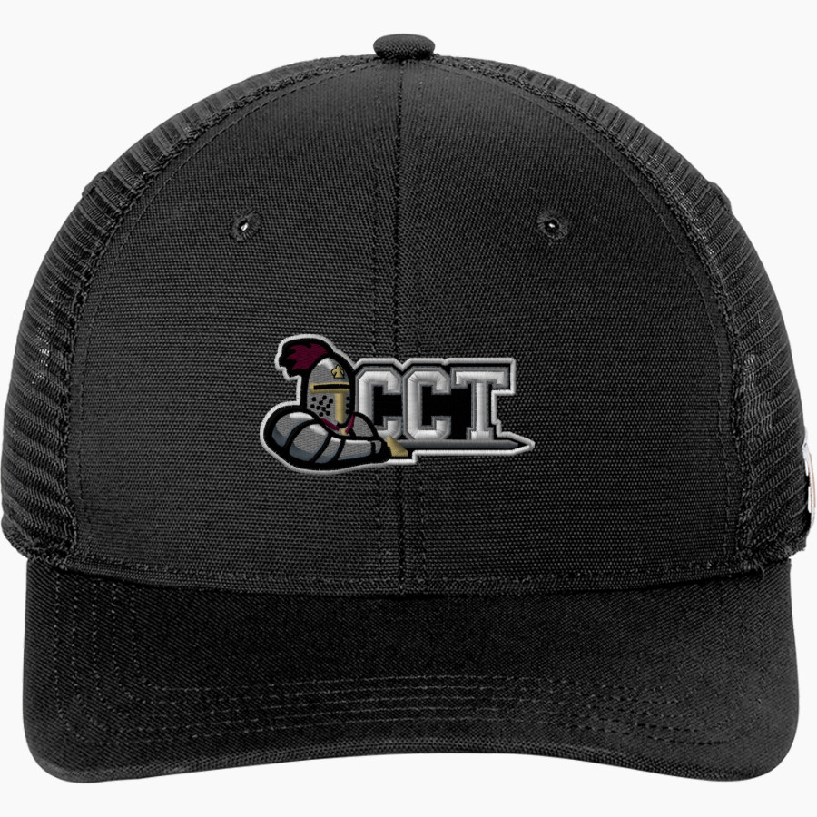 CAPE COD REG TECH HIGH SCHOOL CRUSADERS Carhartt Canvas Mesh Back Cap