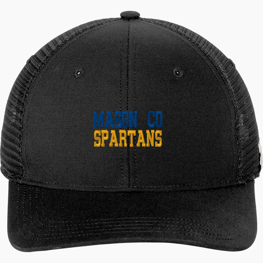 MASON CO CENTRAL HIGH SCHOOL SPARTANS Carhartt Canvas Mesh Back Cap