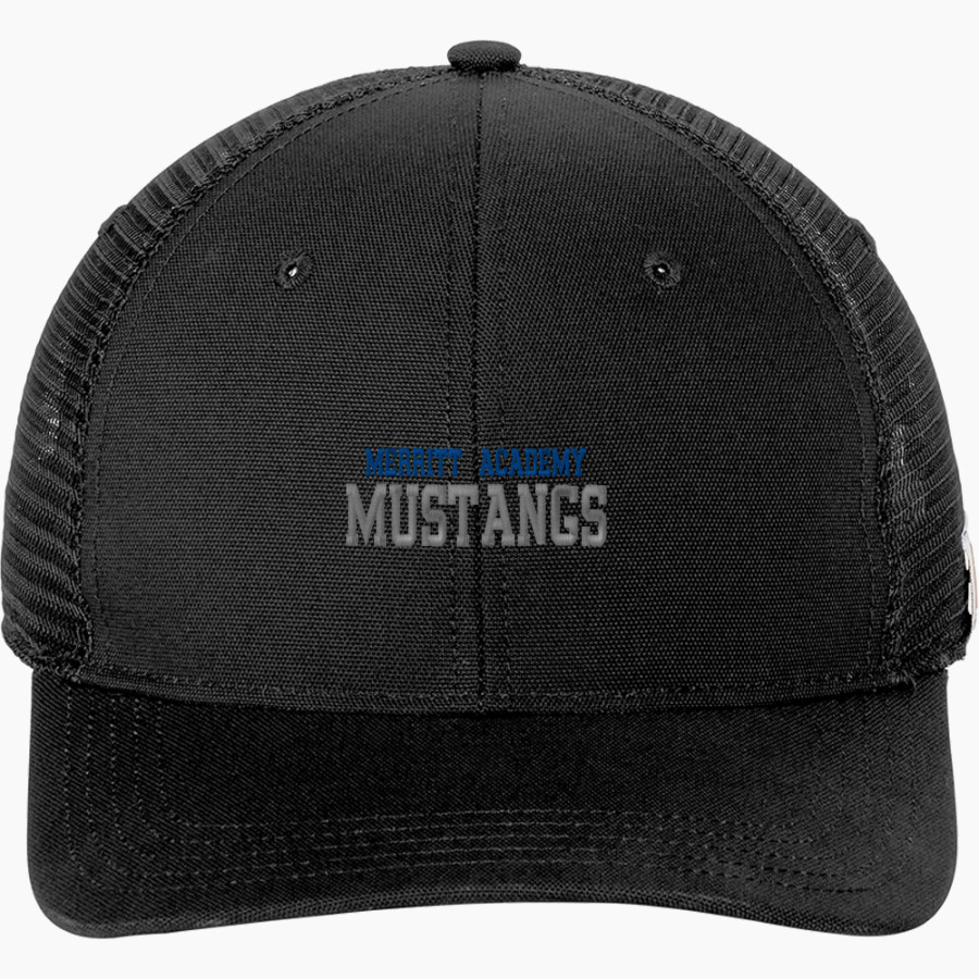MERRITT ACADEMY HIGH SCHOOL MUSTANGS <span class="pdp-name-mascot">MERRITT ACADEMY MUSTANGS</span> Carhartt Canvas Mesh Back Cap