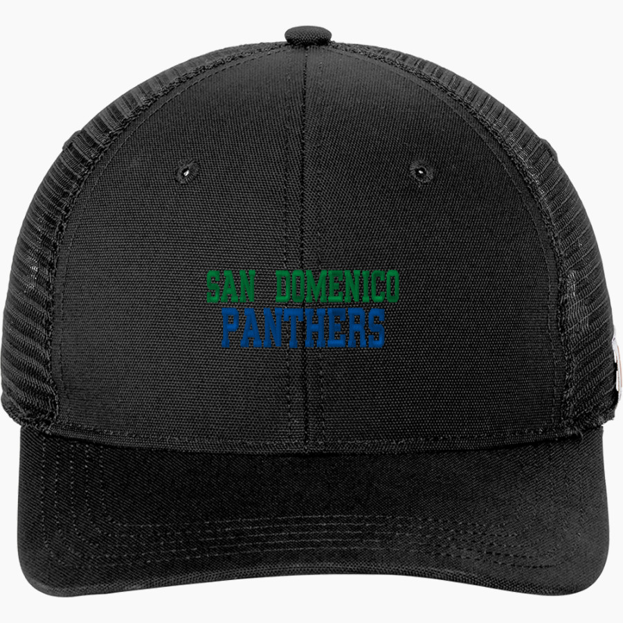 San Domenico Panthers <span class="pdp-name-mascot">San Domenico Panthers</span> Carhartt Canvas Mesh Back Cap