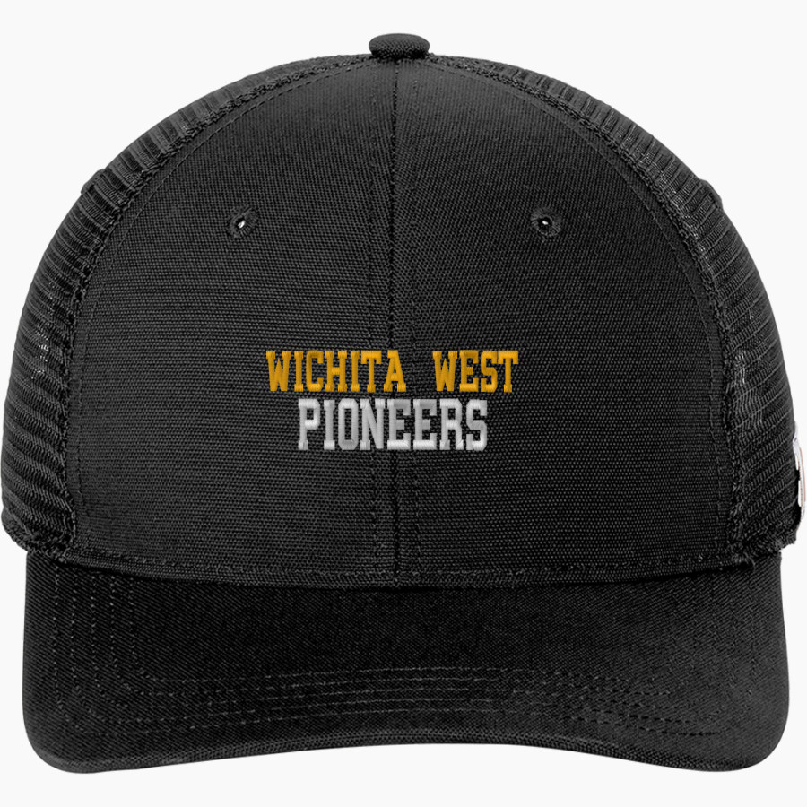 WICHITA WEST HIGH SCHOOL PIONEERS <span class="pdp-name-mascot">WICHITA WEST PIONEERS</span> Carhartt Canvas Mesh Back Cap