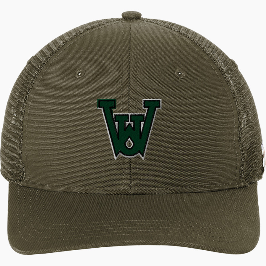 WAYLAND UNION HIGH SCHOOL WILDCATS <span class="pdp-name-mascot">WAYLAND WILDCATS</span> Carhartt Canvas Mesh Back Cap