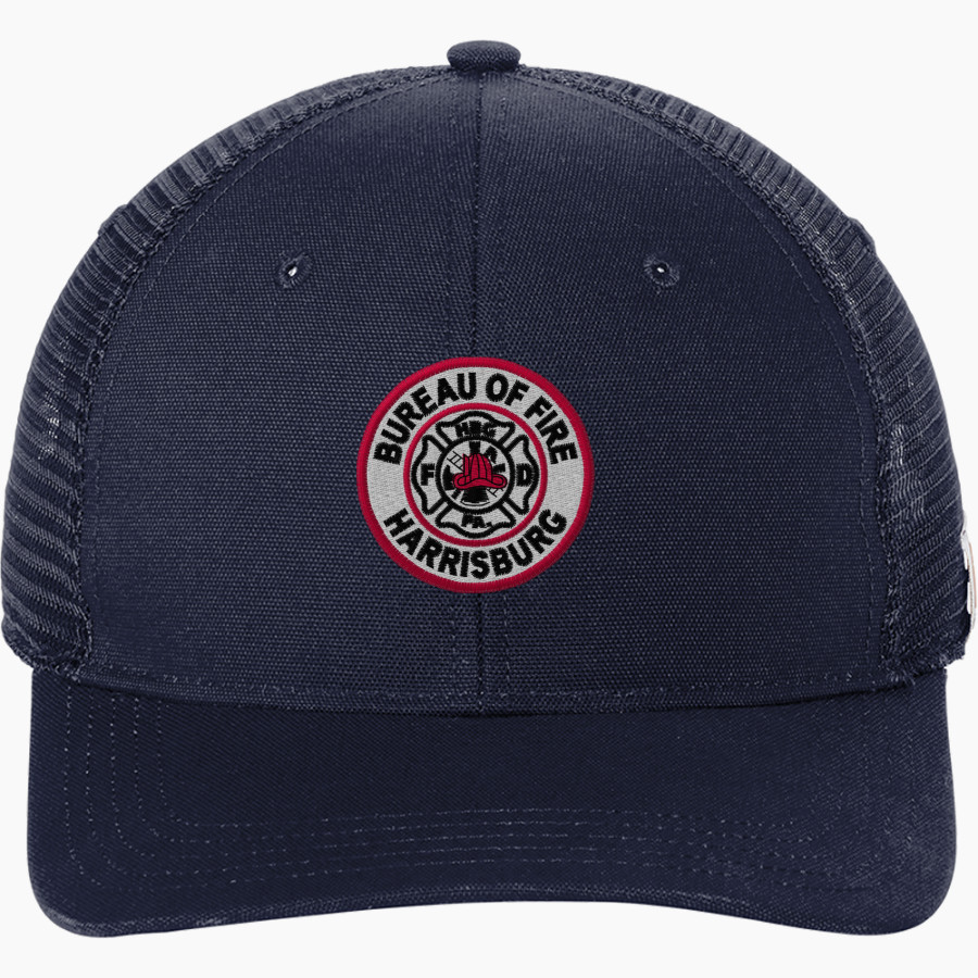 Bureau Of Fire Harrisburg Department <span class="pdp-name-mascot">Bureau Of Fire Harrisburg Department</span> Carhartt Canvas Mesh Back Cap