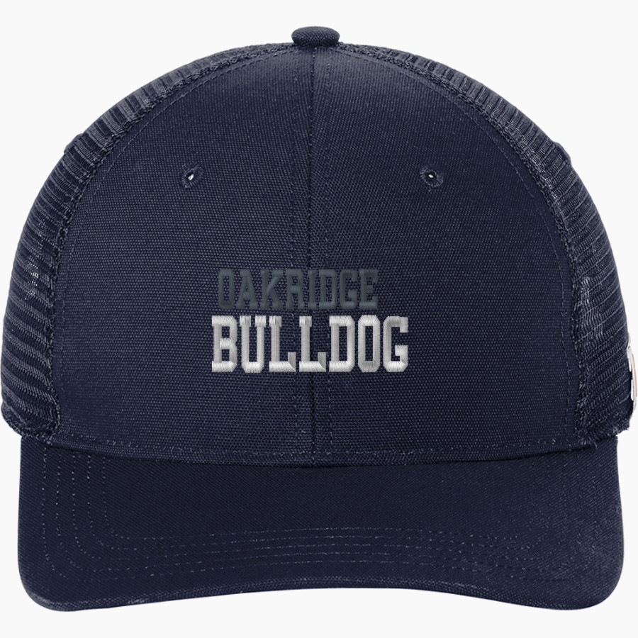 Oakridge Bulldog <span class="pdp-name-mascot">Oakridge Bulldog</span> Carhartt Canvas Mesh Back Cap