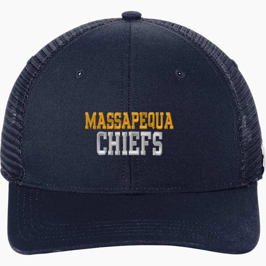 Massapequa Chiefs <span class="pdp-name-mascot">Massapequa Chiefs</span> Carhartt Canvas Mesh Back Cap