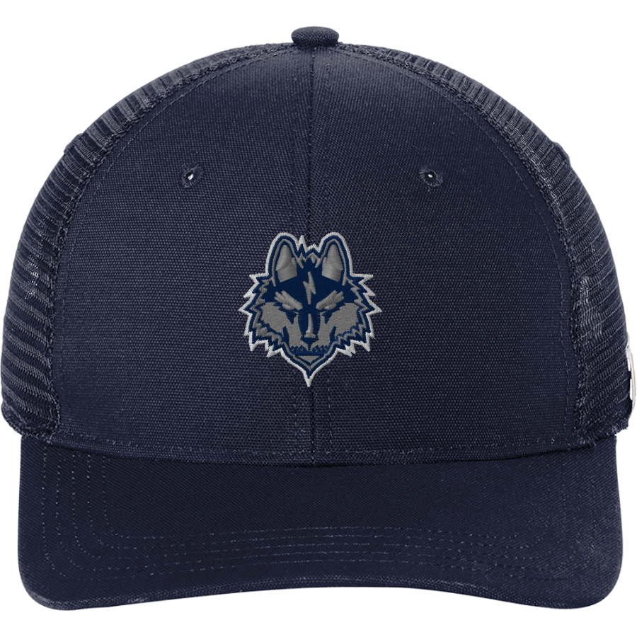 Barker Wolves <span class="pdp-name-mascot">Barker Wolves</span> Carhartt Canvas Mesh Back Cap