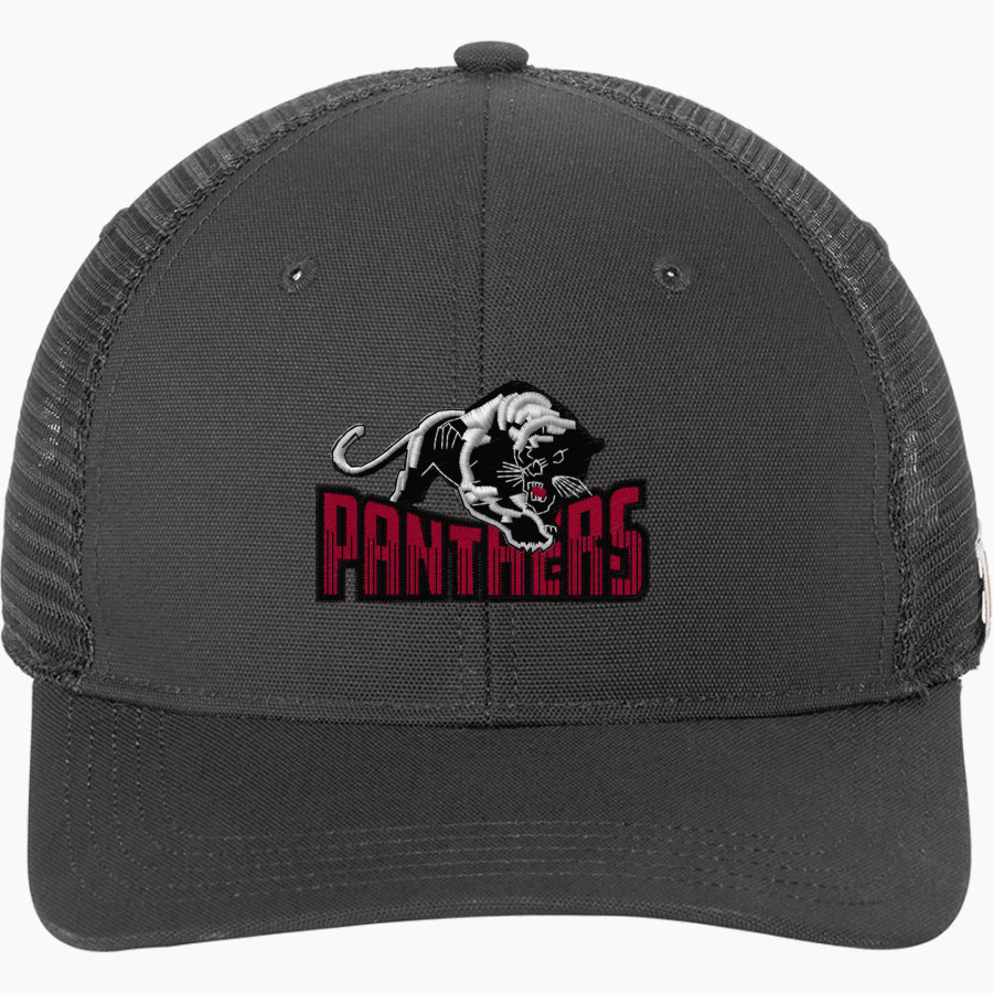 NRHEG Panthers Carhartt Canvas Mesh Back Cap