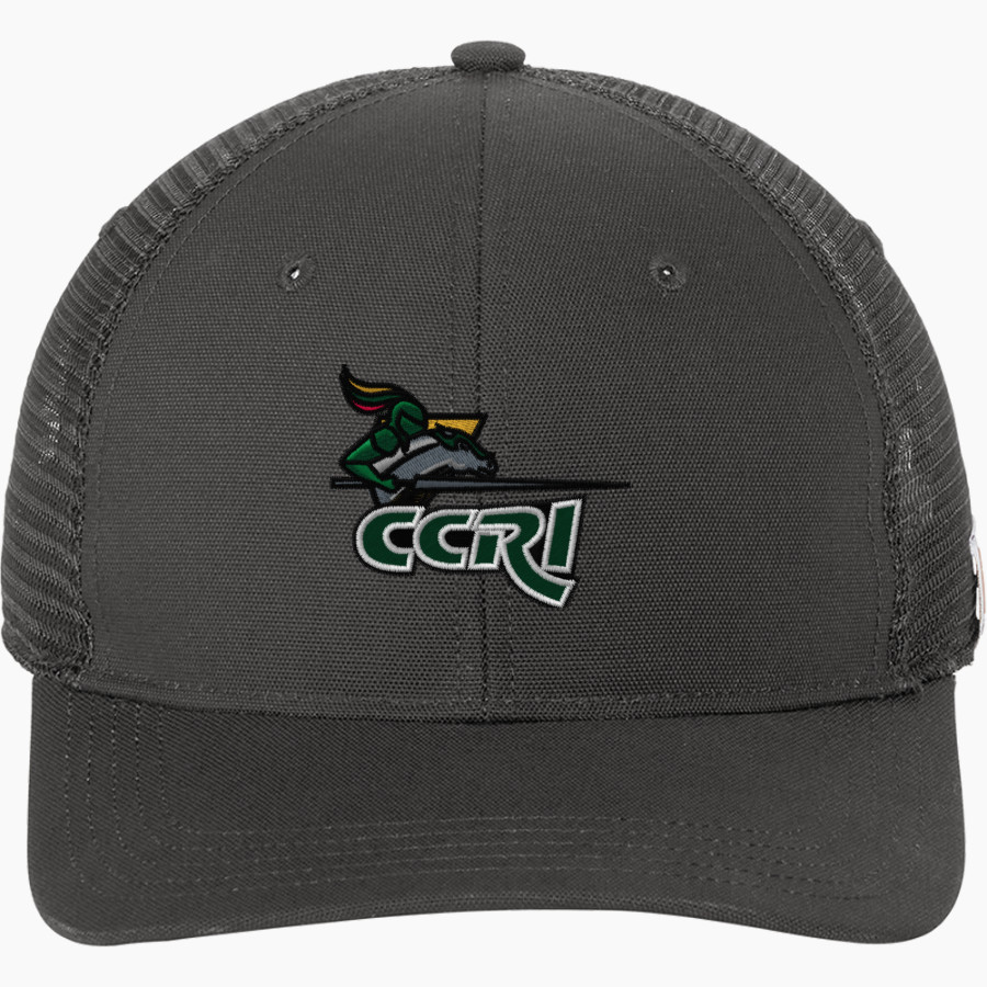 Community College of Rhode Island Knights <span class="pdp-name-mascot">COMMUNITY COLLEGE OF RHODE ISLAND Knights</span> Carhartt Canvas Mesh Back Cap