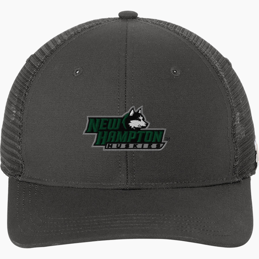 NEW HAMPTON HUSKIES <span class="pdp-name-mascot">NEW HAMPTON SCHOOL HUSKIES</span> Carhartt Canvas Mesh Back Cap
