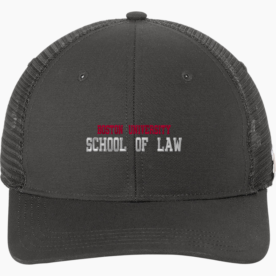 BU School of Law <span class="pdp-name-mascot">BU School of Law</span> Carhartt Canvas Mesh Back Cap