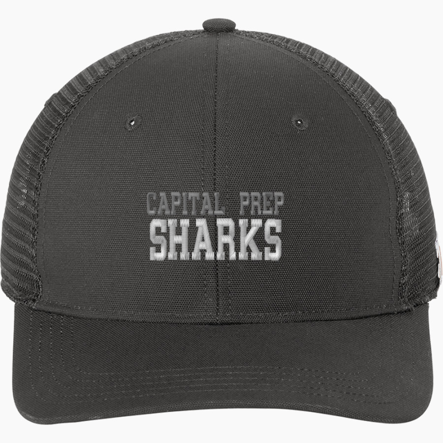 Capital Prep Sharks <span class="pdp-name-mascot">Capital Prep Sharks</span> Carhartt Canvas Mesh Back Cap