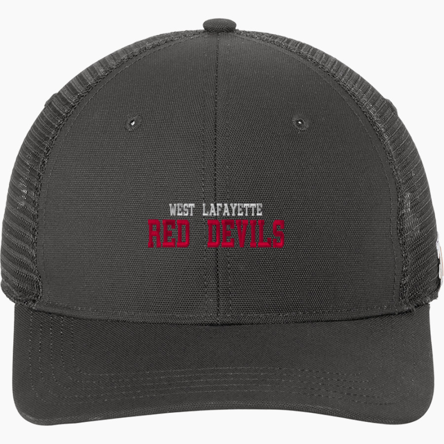 West Lafayette Jr-Sr High School Red Devils Online Store Carhartt Canvas Mesh Back Cap