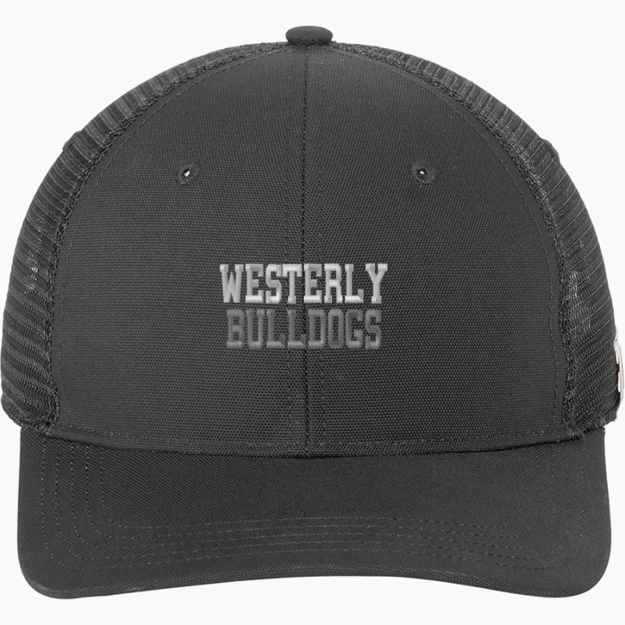 Westerly Bulldogs <span class="pdp-name-mascot">Westerly Bulldogs</span> Carhartt Canvas Mesh Back Cap