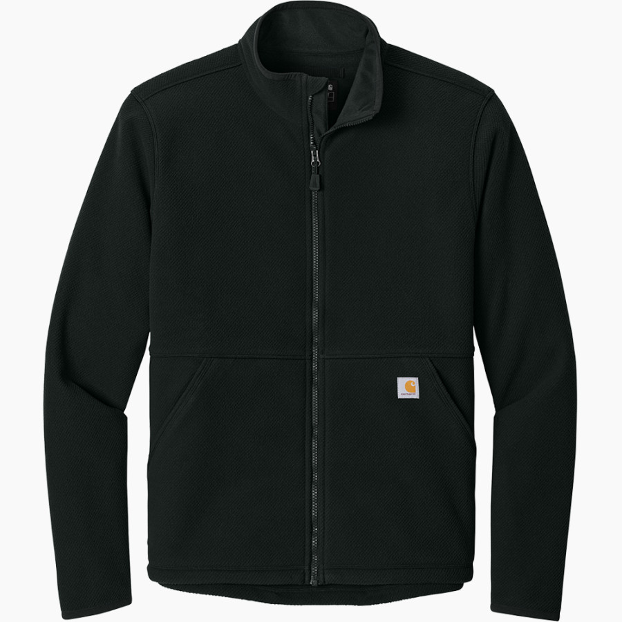 SILVER CREEK HIGH SCHOOL DRAGONS Carhartt Men's Textured Full-Zip Fleece Jacket