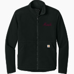Mash Athletics <span class="pdp-name-mascot">Minnesota Mash Baseball Club</span> Carhartt Men's Textured Full-Zip Fleece Jacket Front Thumbnail