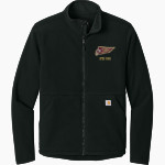 NEW ALBANY HIGH SCHOOL EAGLES Carhartt Men's Textured Full-Zip Fleece Jacket Front Thumbnail